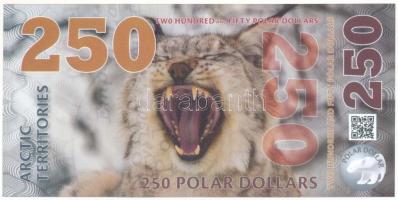 Sarkvidéki területek 2012. 250$ fantázia bankjegy "A1745" T:UNC
Arctic Territories 2012. ...