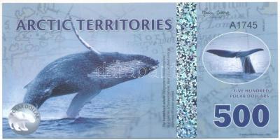 Sarkvidéki területek 2012. 500$ fantázia bankjegy "A1745" T:UNC
Arctic Territories 2012. ...