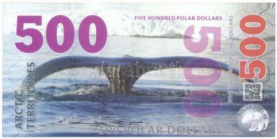 Sarkvidéki területek 2012. 500$ fantázia bankjegy "A1745" T:UNC
Arctic Territories 2012. ...