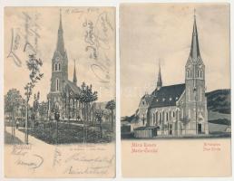 Budapest II. Máriaremete, Mária-Remete; - 15 db RÉGI (1905 előtti) város képeslap vegyes minőségben,...