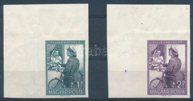 1953 Bélyegnap vágott ívsarki sor (9.000)