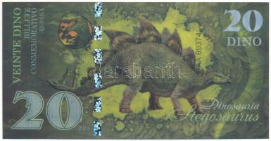 Spanyolország 2021.20D fantázia bankjegy "AA89374" T:UNC
Spain 2021. 20 Dino fantasy bank...