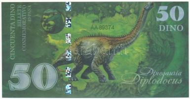 Spanyolország 2021.50D fantázia bankjegy "AA89374" T:UNC
Spain 2021. 50 Dino fantasy bank...