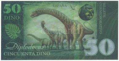Spanyolország 2021.50D fantázia bankjegy "AA89374" T:UNC
Spain 2021. 50 Dino fantasy bank...