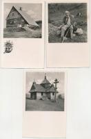 Kárpátalja - 19 db RÉGI város képeslap / 19 pre-1945 town postcards
