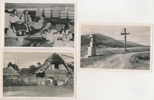 Kárpátalja - 19 db RÉGI város képeslap / 19 pre-1945 town postcards