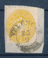 1864 2kr sötétsárga "VELENCZE"
