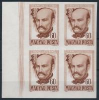 1965 Évfordulók - Események (III.) Semmelweis Ignác ívszéli vágott 4-es tömb