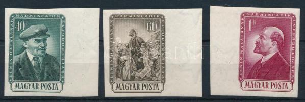 1954 V. I. Lenin I. vágott ívszéli sor (22.000)