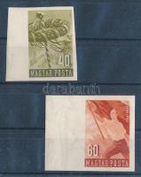 1954 Május 1. V. vágott ívszéli sor (8.000)