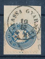 1864 10kr "fehér sas" "BALASSA GYARMATH"