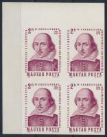 1964 Évfordulók - Események (II.) 2Ft Shakespeare ívsarki vágott 4-es tömb