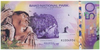 Malajzia 2019. 50R "Taman Negara Bako" fantázia bankjegy "RI00493G" T:UNC
Malay...
