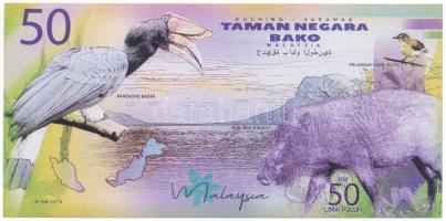 Malajzia 2019. 50R "Taman Negara Bako" fantázia bankjegy "RI00493G" T:UNC
Malay...
