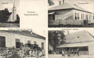 Nagycsömöte a Pollák és Lövinger-, a Goldschmied nyaralóval és Körjegyzői lakkal