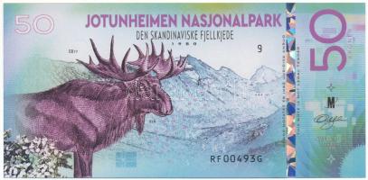 Svédország 2018. 50K "Jotunheim Nasjonalpark" fantázia bankjegy "RF00493G" T:UNC...
