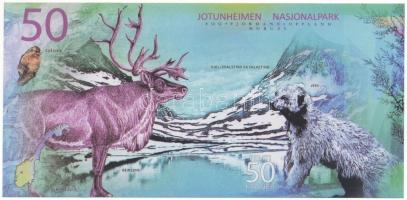Svédország 2018. 50K "Jotunheim Nasjonalpark" fantázia bankjegy "RF00493G" T:UNC...