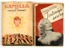 Arnold Benett: Kamilla. Ford.: Z. Tábori Piroska. Milliók Könyve 147. Bp., 1926, Singer és Wolfner, ...