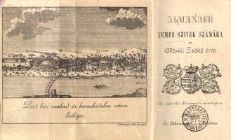 Almanach nemes szívek számára az 1896-iki szökő évre. Az 1796-iki Almanach mintájára. [Miniatűr kiad...