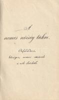Almanach nemes szívek számára az 1896-iki szökő évre. Az 1796-iki Almanach mintájára. [Miniatűr kiad...