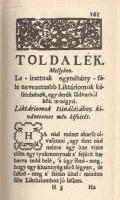 Szakáts mesterségnek könyvetskéje, mellyben Külömb-külömb-féle válogatott tzifra, jó, egésséges, has...
