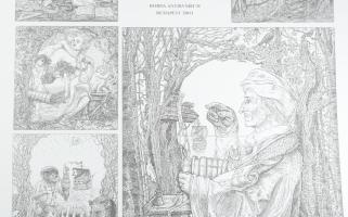 Keresztes Dóra (1953-), Orosz István (1951-): A bolondok hajója II., második tized. Plakát, szitanyo...