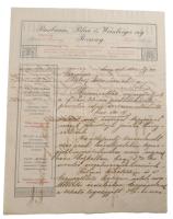 1908-1909 Pozsony, Buxbaum, Blau és Weinberger női konfektio, divatáruk és fehérnemüek áruháza 3 db ...
