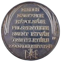 Bognár György (1944-) 1990. "Minden Magyarok Kápolnája Felszentelve Szent István Tiszteletére&q...