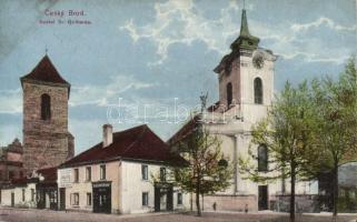 Ceský Brod St Gothard church with restaurant