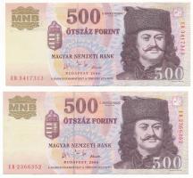 2006. 500Ft "A forradalom 50. évfordulója 1956. október 23." (2x) T:F szép papír
Adamo F5...