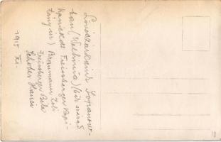 1915 Első világháború, osztrák-magyar katonák a lövészárokban, Sopanowban (Volhínia)/ WWI Austro-Hun...