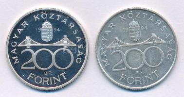 1994. 200Ft Ag "Deák" (2xklf) kapszulában T:PP, UNC
Adamo F13.1