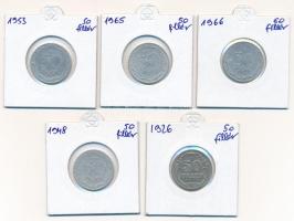 1926. 50f Cu-Ni + 1948-1966. 50f Al (4xklf) T:XF