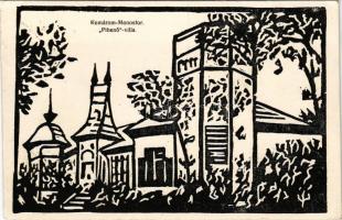 1930 Komárom, Komárno; Monostor "Pihenő" villa / monastery, villa (EK)