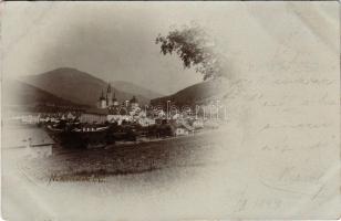 1899 Mariazell (Steiermark), view with church. photo (EM)