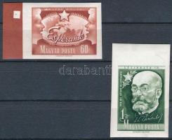 1957 Eszperantó mozgalom vágott ívszéli sor (10.000)