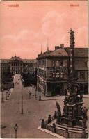 1915 Jaromer, Jermer; Námestí, D. Pick. Josef Rejl / square, shops (EM)