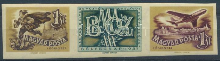 1957 Bélyegnap vágott csík (5.000)