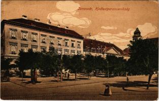 Temesvár, Timisoara; Hadtestparancsnokság. Polatsek kiadása / K.u.K. military, army headquarters + &...