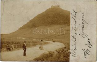 1900 Déva, vár / castle ruins. photo (fl)
