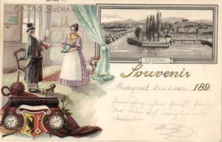 1898 Cacao Suchard Geneve litho