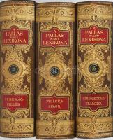 A Pallas Nagy Lexikona. Az összes ismeretek enciklopédiája. 1-18. kötet. Teljes sorozat! Bp., 1893-1...