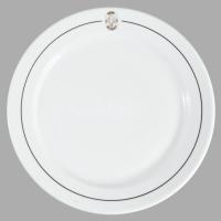 Naykvágó Bösztörpuszta - feliratos Alföldi porcelán tányér, hibátlan d: 24 cm