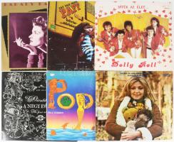 23 db vegyes vinyl lemez pop, komolyzene, táncdal, stb