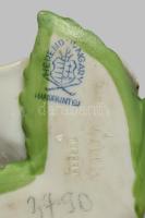 Herendi porcelán rózsa. Kézzel festett, jelzett, hibátlan kb 9 cm