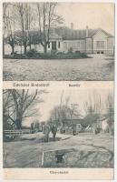 1913 Bodola, Budila; Mikes és Nemes kastély, utcarészlet. Fejér József kiadása, Lang Henrik fényképé...