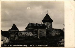 Homoróddaróc, Székelydaróc, Draas, Drauseni; Evangélikus templom, várkastély / Kirchenkastel / Luthe...