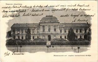 1910 Temesvár, Timisoara; Józsefváros, Miasszonyunk nev. szegény iskolanővérek zárdája / girls'...
