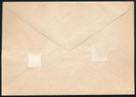 1949 Szakszervezet (III.) sor ajánlott FDC-n téves 1959-es dátumbélyegzéssel