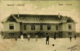 Barót, Baraolt; Kórház. Foto Adler (Brasov) felvétele / Spital / hospital (fl)